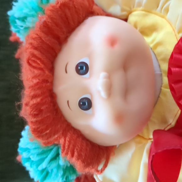 CABBAGE PATCH* inspired doll in fun homemade clown costume w/ Canadian flag pin - Picture 3 of 9